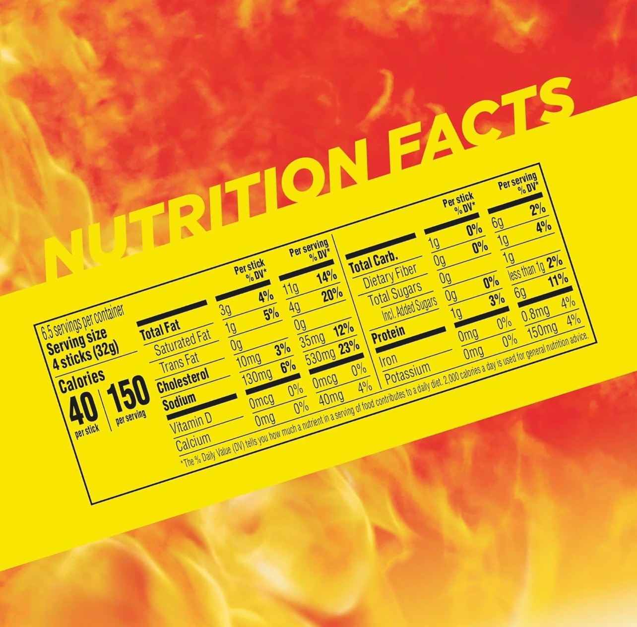🟠New Slim Jim Spicy Smoked Beef Pork Snack 6g Protein 7.28oz (26 Sticks)