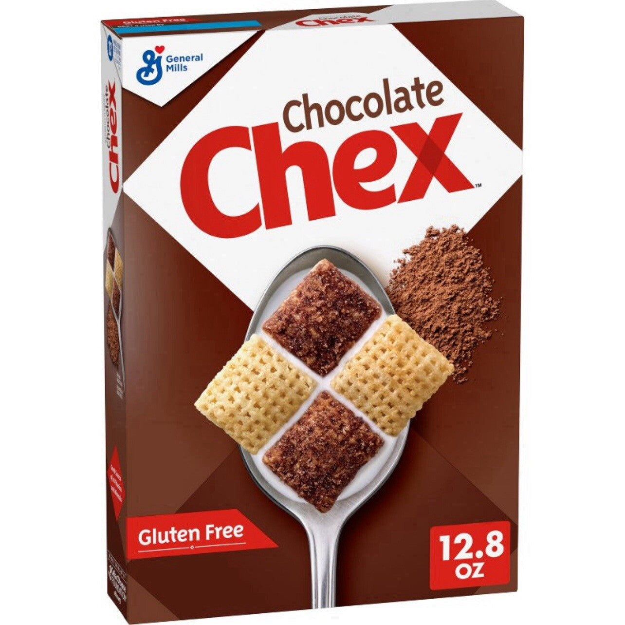 〽️ New Exclusive Chex Chocolate Gluten Free Breakfast Cereal Box 12.2oz