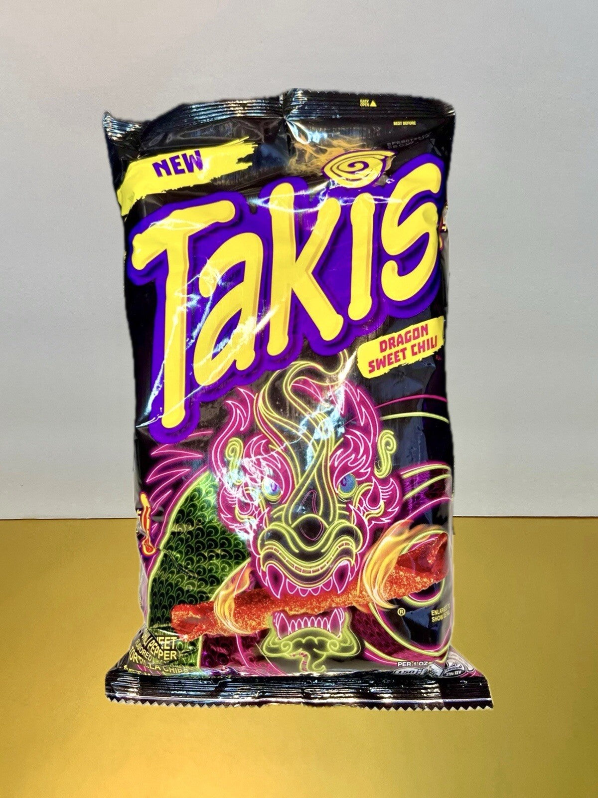 🔴New Limited Edition Takis Dragon Sweet Chili Spicy Pepper Tortilla Chip 9.9oz