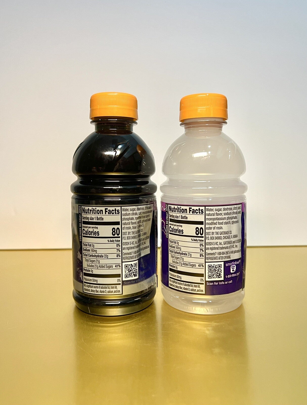 〽️New Limited Edition Gatorade Midnight Ice & Lightning Blast 12floz (2 Bottles)