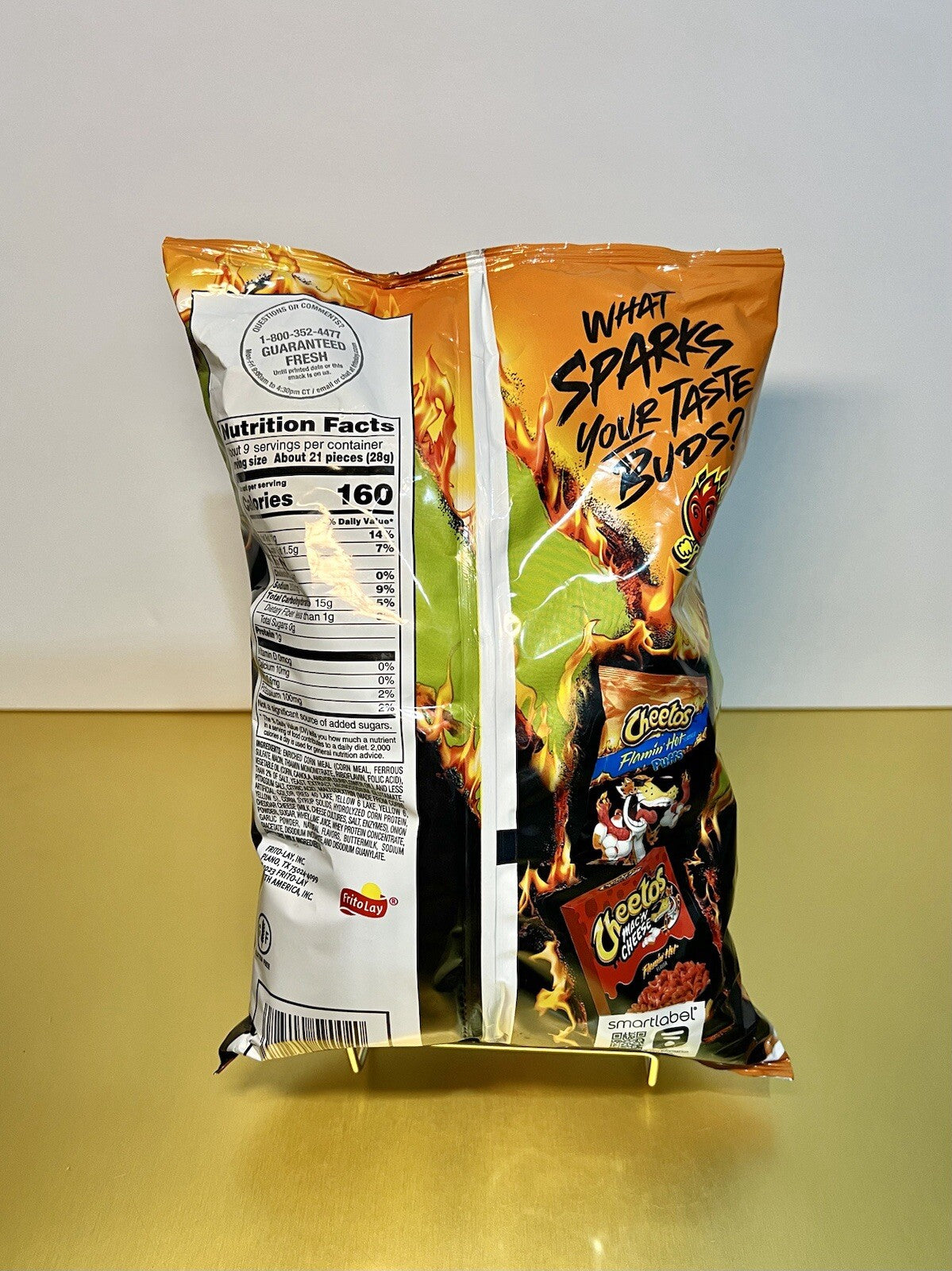 〽️ New Limited Cheetos Flamin Hot Limón Lime Cheese Cheddar Crunchy Bag 8.5oz