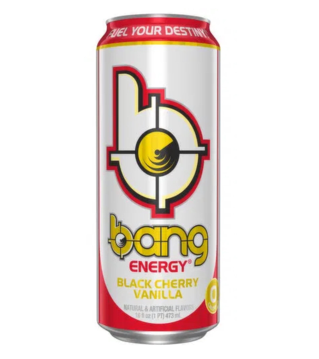 🟡 New Exclusive BANG Black Cherry Vanilla Energy Drink 16 Fl Oz (1 Can)