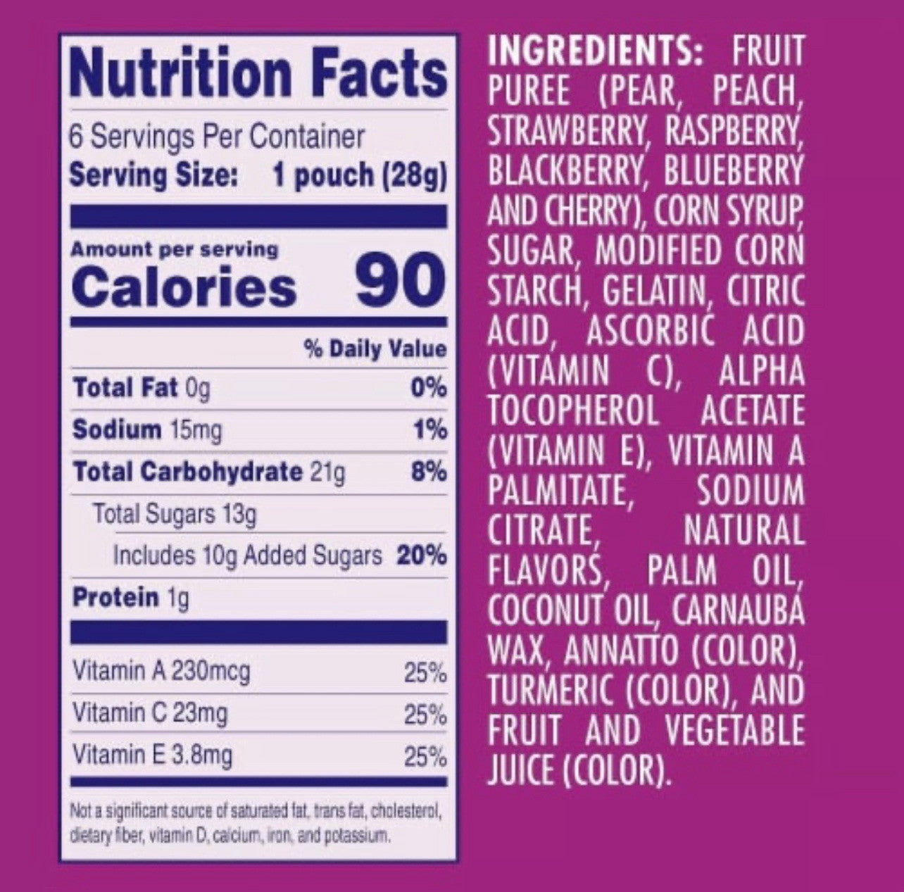 🟠New Welch's Juicefuls Mixed Original Fill Juicy Fruit Snacks 6oz (6 Pouches)