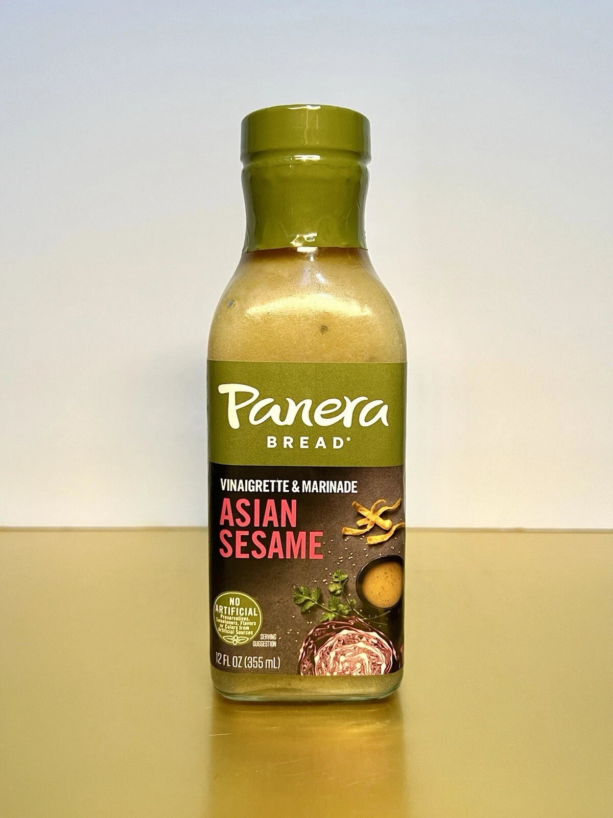 New Panera Bread Vinaigrette Marinade Asian Sesame Salad Dressing 12oz
