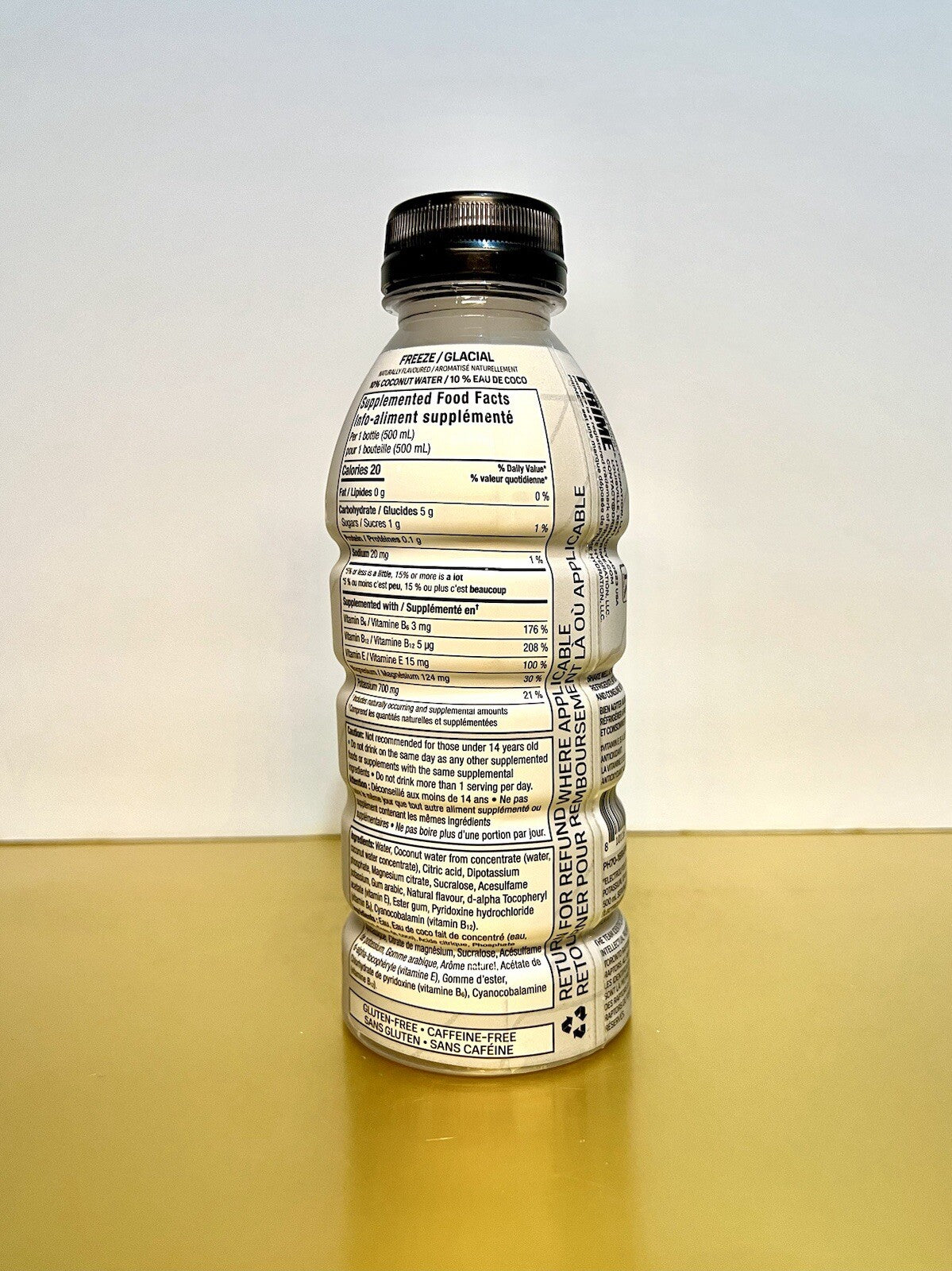 🇨🇦New Exclusive White & Red Toronto Raptors PRIME Hydration Bottle Drink 500ml
