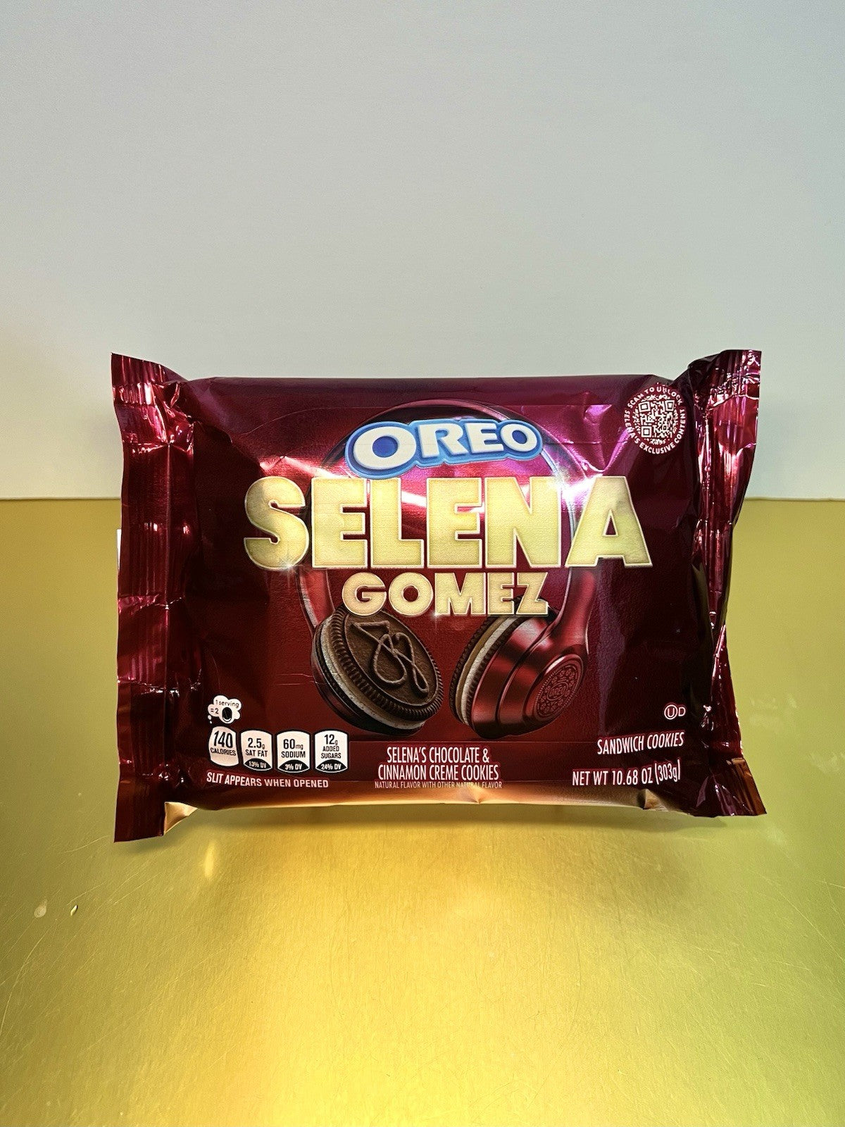 🔴New Limited Edition Oreo SELENA GOMEZ Cinnamon Horchata Chocolate Cookies 10oz