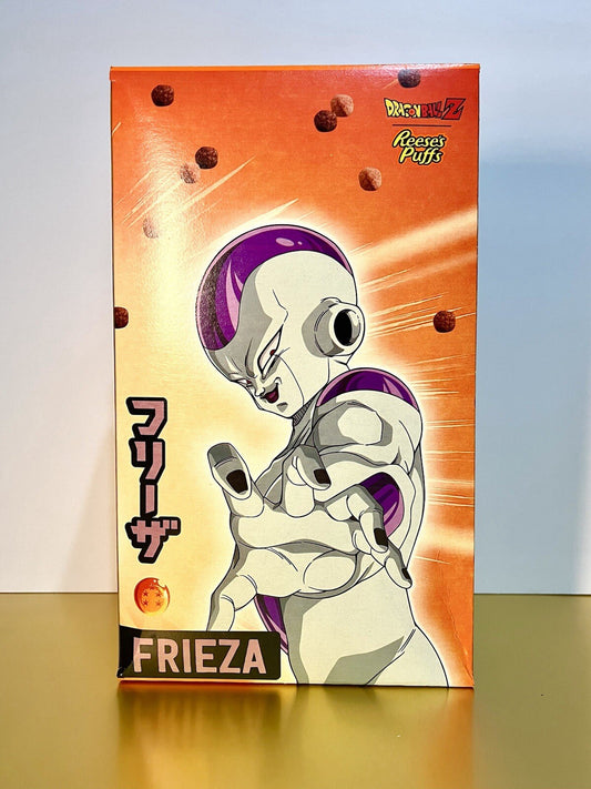 〽️ Limited Edition Family Size Reese’s Puffs Dragonball Z Cereal Frieza 19.7oz