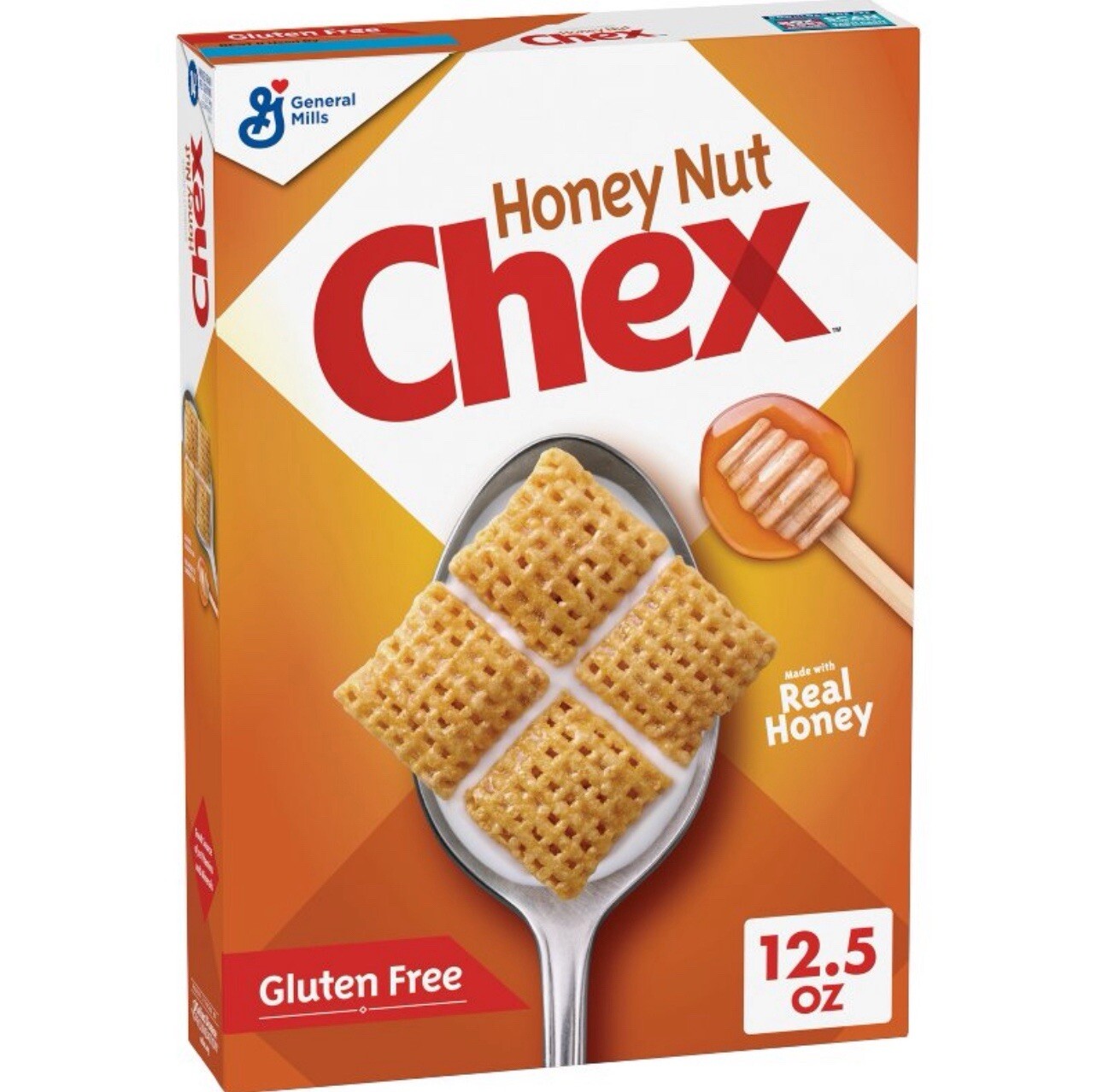〽️ New Exclusive Chex Honey Sweet Gluten Free Breakfast Cereal Box 12.5oz