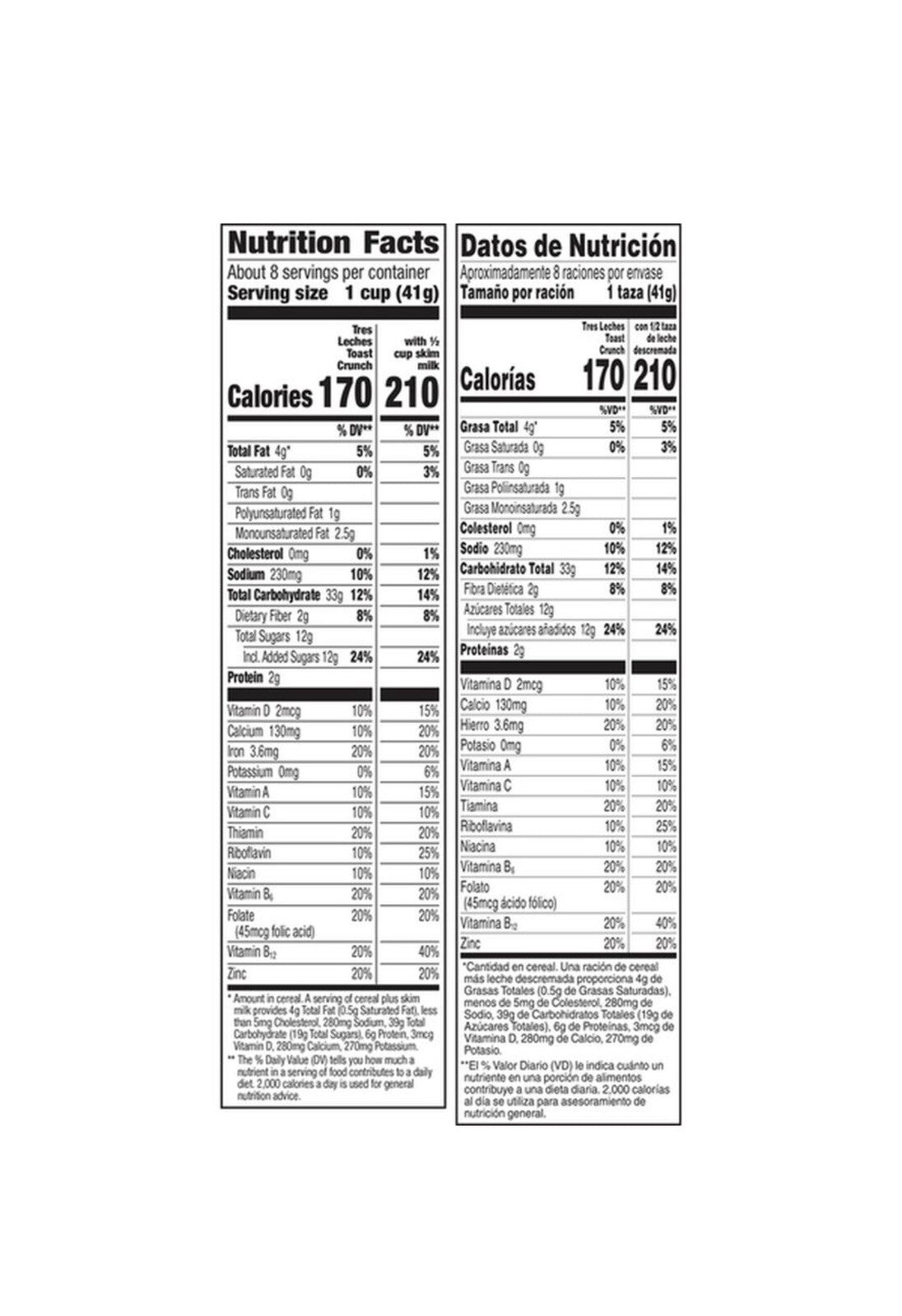 〽️ New Exclusive Cinnamon Toast Crunch TRES LECHES Sweet Wheat Oat Cereal 12oz