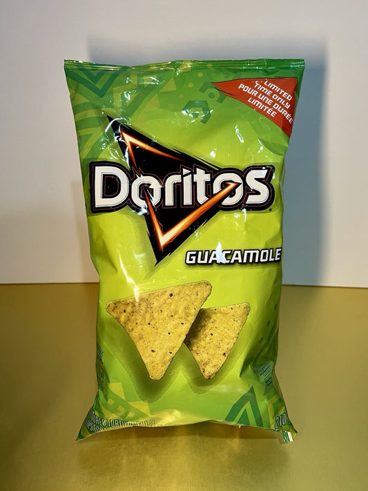🇨🇦 New Limited Edition Frito-Lay Canadian Doritos GUACAMOLE Tortilla Chips 8oz