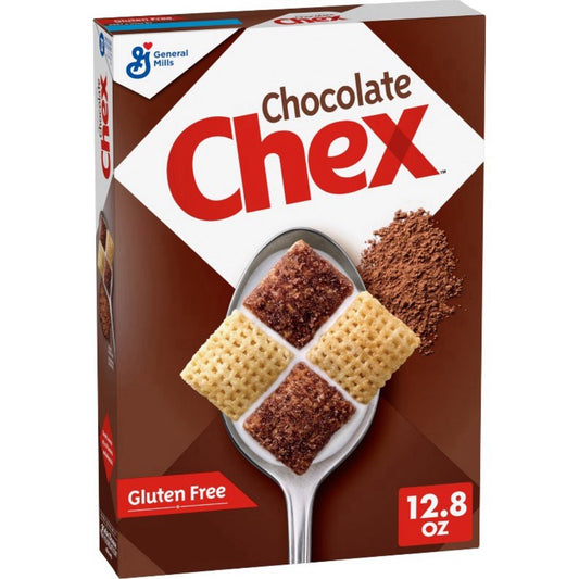〽️ New Exclusive Chex Chocolate Gluten Free Breakfast Cereal Box 12.2oz