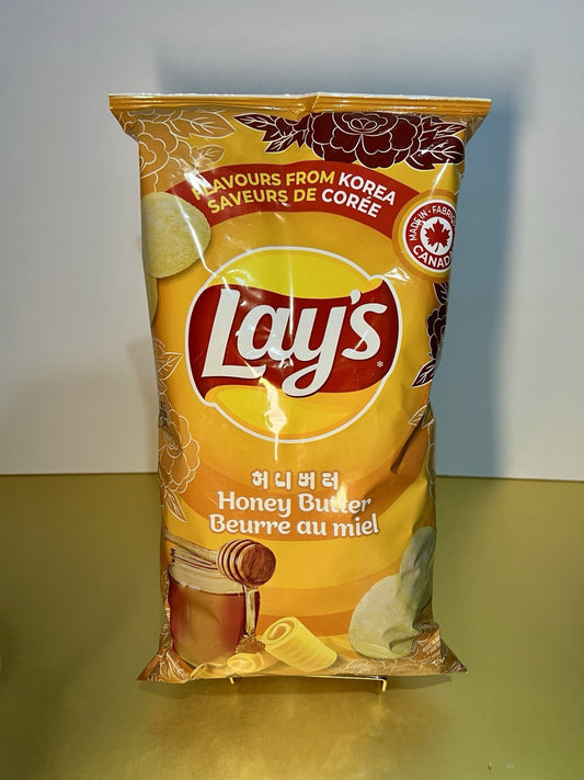 🇨🇦 New Limited Edition Inspired Korea Lays Honey Butter Sweet Potato Chips 8oz