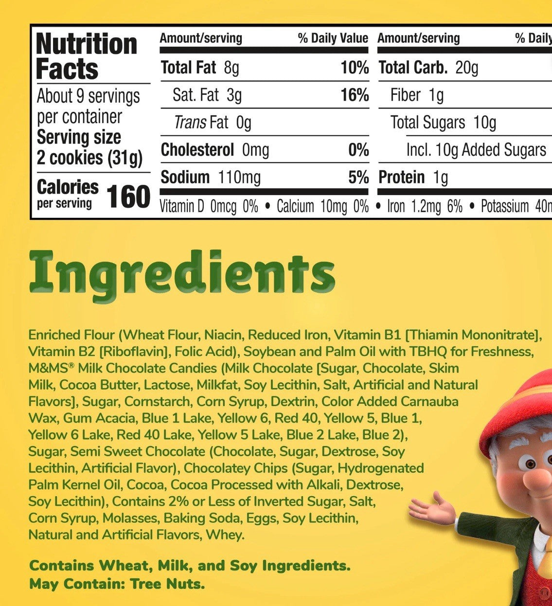 ⚫️ New Exclusive Keebler M&Ms Chips Deluxe Chunky Chocolate Cookies 9.75oz