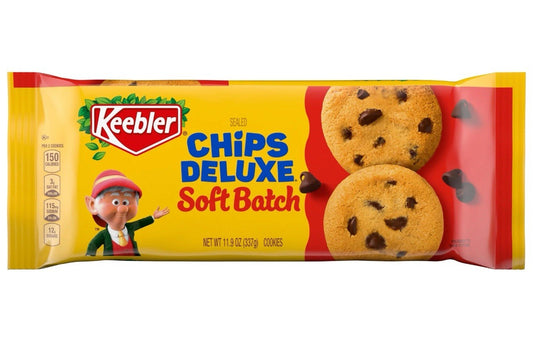 ⚫️ New Exclusive Keebler Chips Deluxe Soft Batch Chocolate Chip Cookies 11.9oz