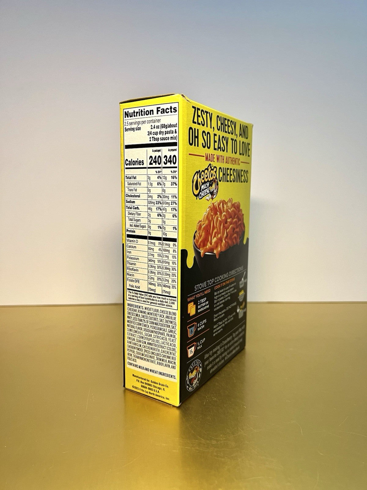 ⚪️ New Limited Time Cheetos Mac N Cheese Buffalo Pasta Sauce Flavor Box 5.9oz