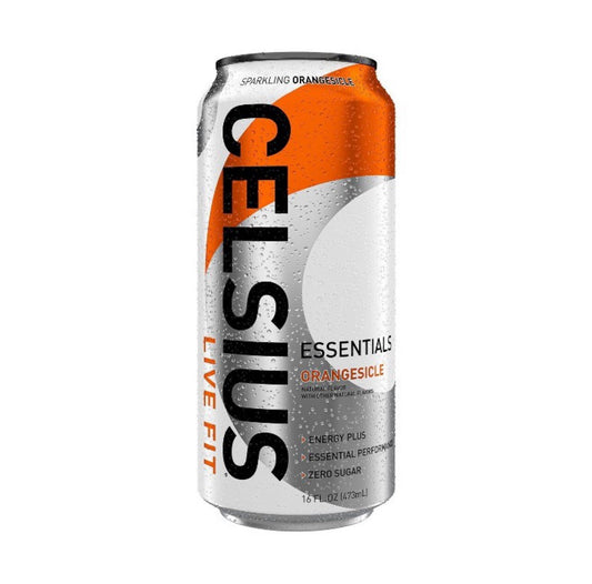 🟢New Celsius Live Fit Sparkling Orangesicle Plus Energy Drink 16fl (1 Can Only)