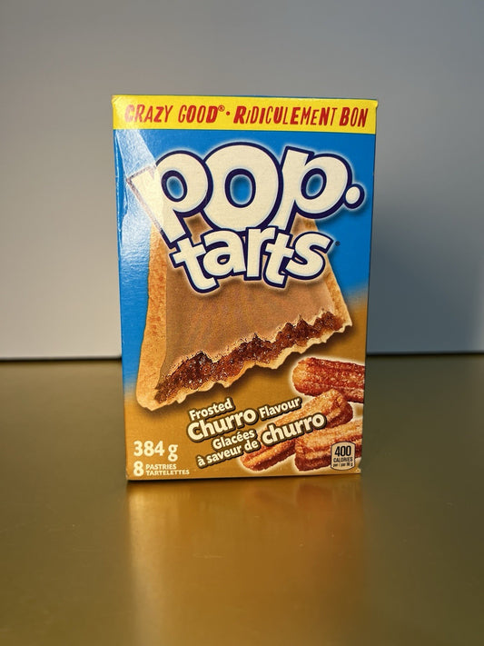 🔥New Limited Edition Kellogg’s Pop Tarts Frosted Churro Cinnamon 384g Box (8ct)