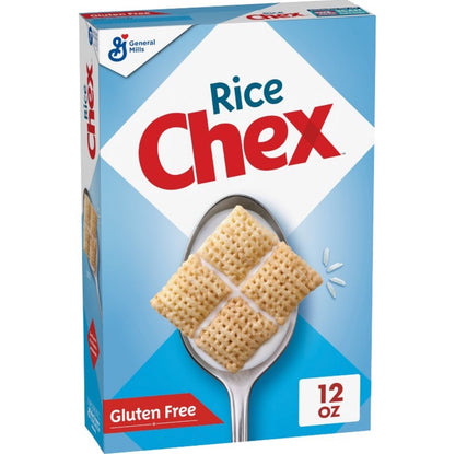 〽️ New Exclusive Chex Rice Gluten Free Breakfast Cereal Box 12.5oz