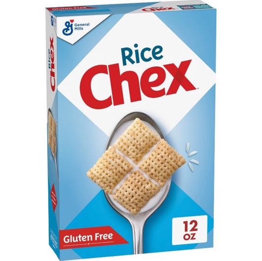 〽️ New Exclusive Chex Rice Gluten Free Breakfast Cereal Box 12.5oz