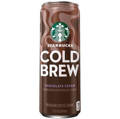 🟠 New Starbucks Chocolate Cream Cold Brew Premium Coffee Drink 11FL (1 Can)