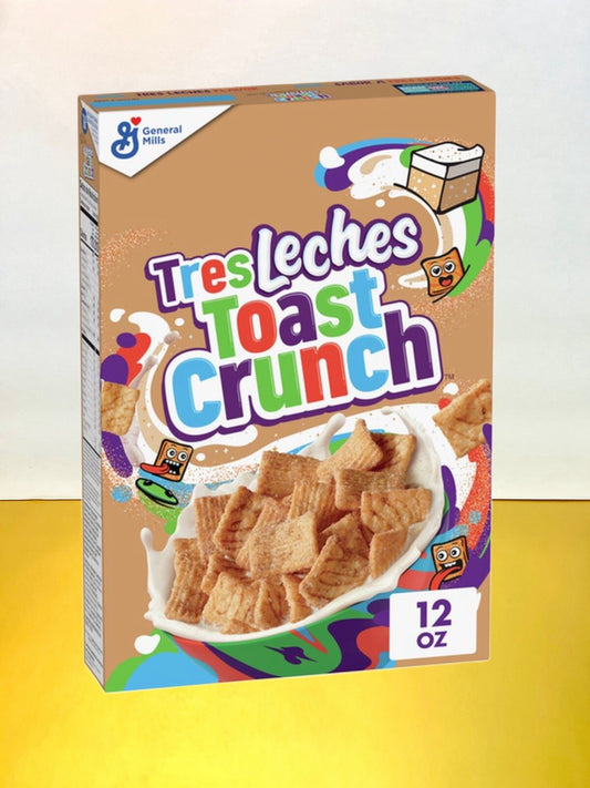 〽️ New Exclusive Cinnamon Toast Crunch TRES LECHES Sweet Wheat Oat Cereal 12oz