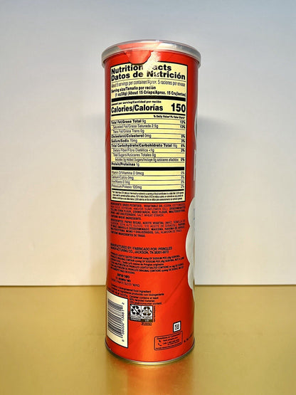 〽️New Limited Pringles Lightly Salted 50% Less Sodium Potato Crisps Chips 5.5oz