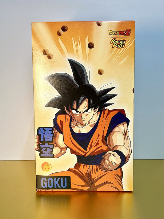 〽️ Limited Edition Family Size Reese’s Puffs Dragonball Z Cereal Goku 19.7oz