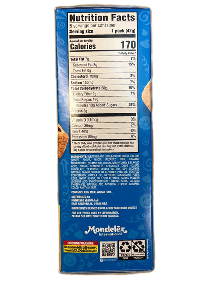 ⚪️ New Chips Ahoy Baked Bites Blondie Chocolate Chewy Soft Tiny Bite Size 7.5oz