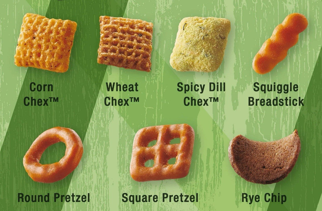 🔵 New Exclusive Chex Mix Spicy Dill Pickle Blend Whole Pieces Mix Bag 13.5oz