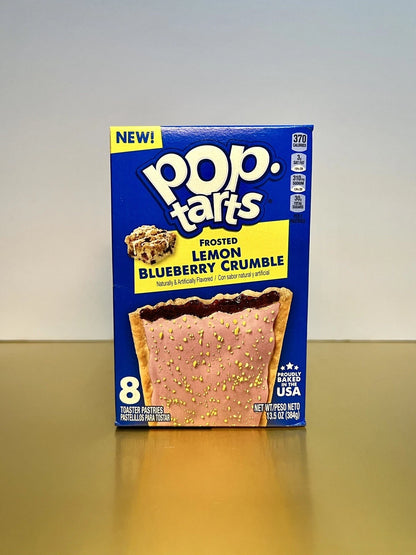 New Limited Edition Kellogg’s Pop Tarts Frosted Lemon Blueberry Crumble (8ct)