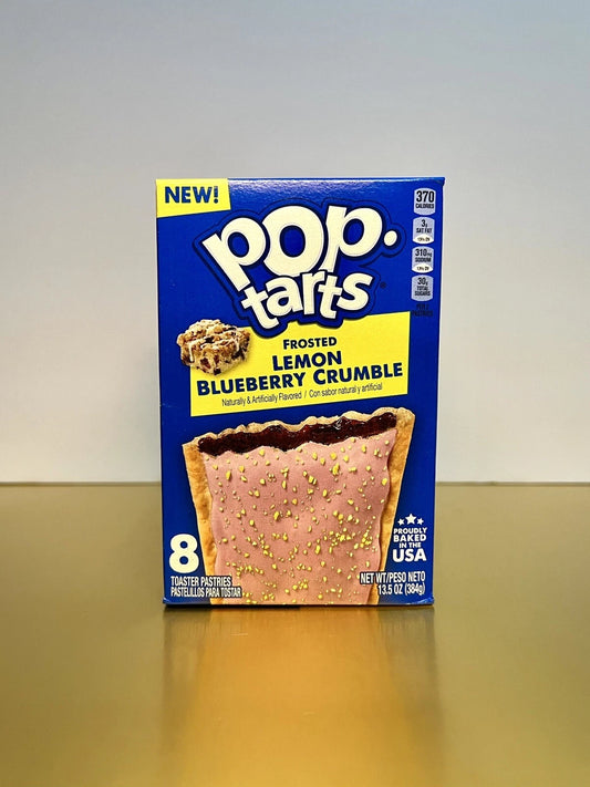 New Limited Edition Kellogg’s Pop Tarts Frosted Lemon Blueberry Crumble (8ct)
