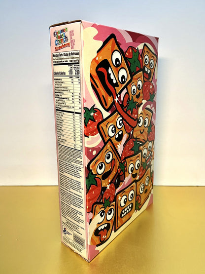 🔵 New Limited Edition Cinnamon Toast Crunch Strawberry Flavor Cereal 18.8oz