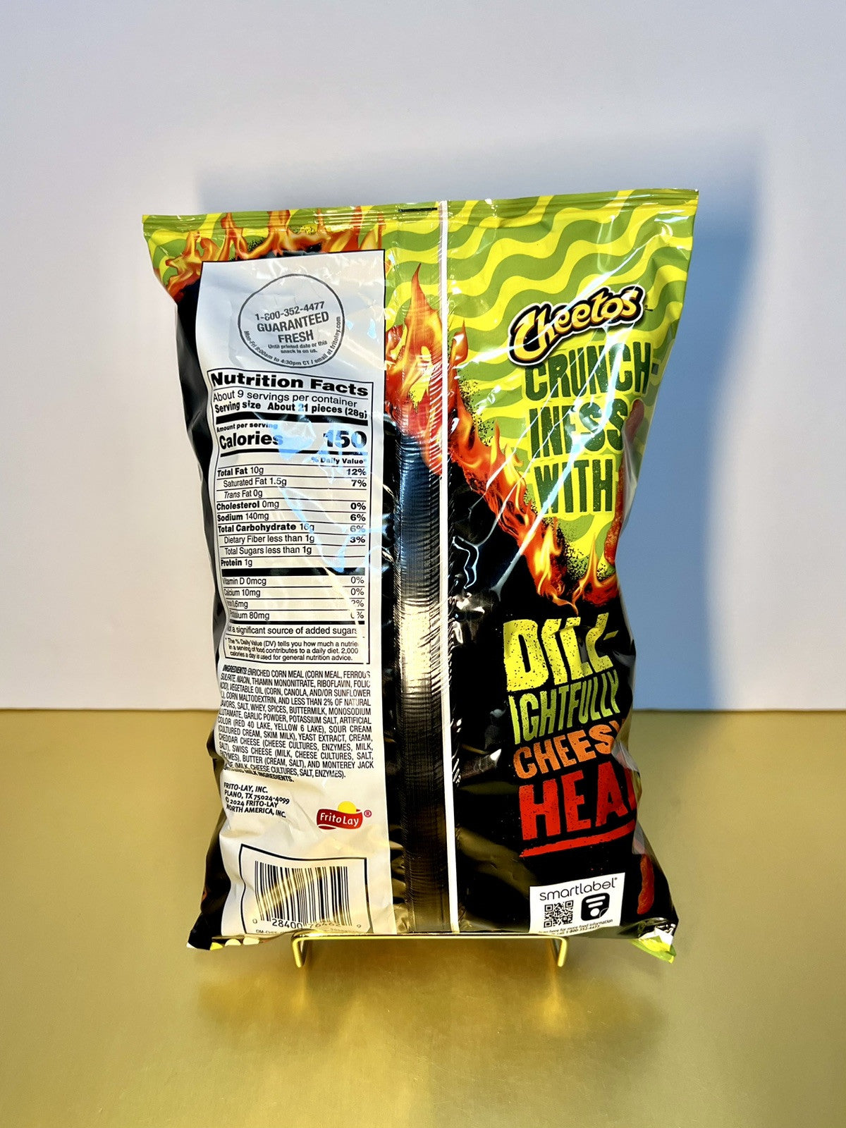 🔴New Limited Edition LARGE Cheetos Flamin Hot Dill Pickle Cheese Crunchy 8.5oz