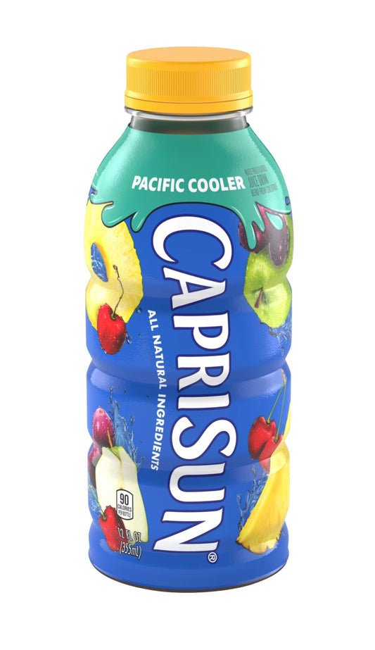 ⚫️ New Exclusive Capri Sun Juice Pacific Cooler with Sealed Cap 12oz (1 Bottle)