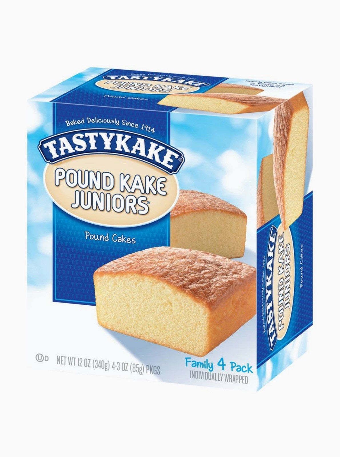⚪️ New Exclusive Tastykake Pound Cake Juniors Bread Soft Pastries 12oz
